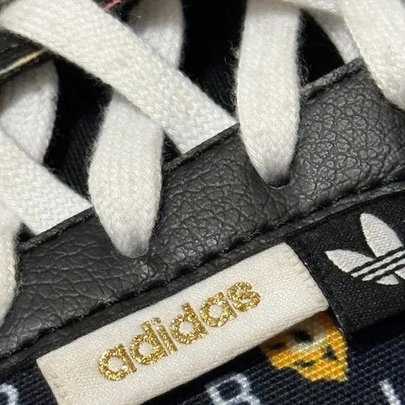 Adidas Her Court Originals Women's Casual Shoes Black GW8569 In good condition