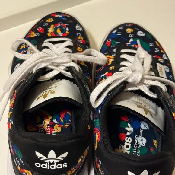Adidas Her Court Originals Women's Casual Shoes Black GW8569 In good condition