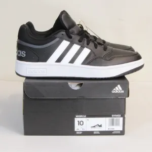 Adidas Hoops 3.0 Black White Low Top Shoe NWT