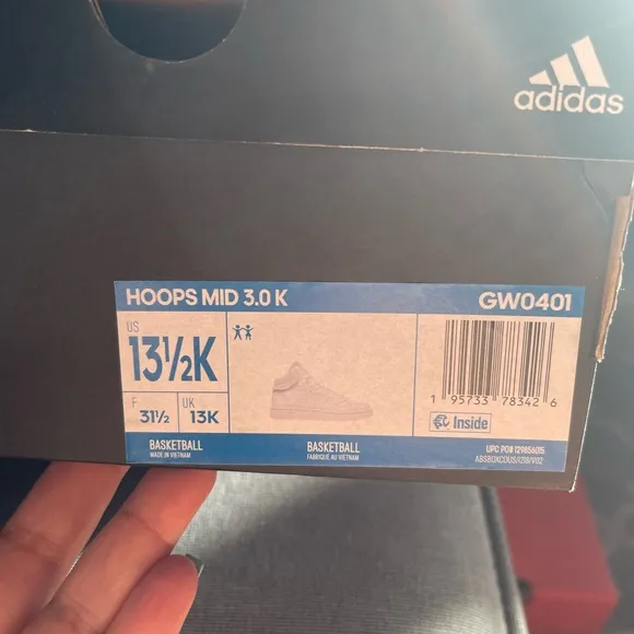 Adidas HOOPS 3.0 MID CLASSIC SHOES