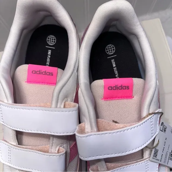Adidas Kids Run 70s Shoes - Pink and White