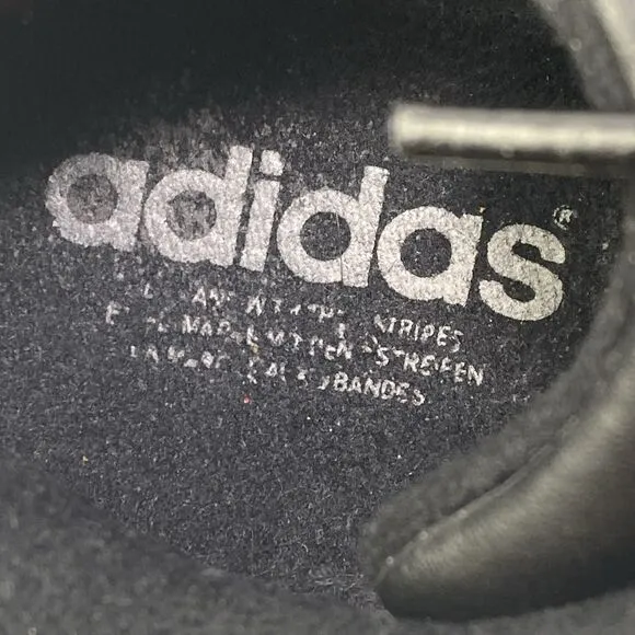 Adidas Men's 6 Shoes Originals SuperStars 2006 Blackout Leather Sneakers 698001