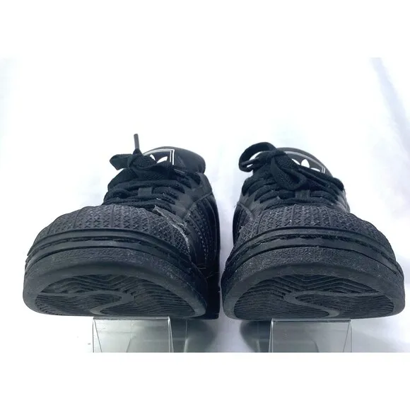 Adidas Men's 6 Shoes Originals SuperStars 2006 Blackout Leather Sneakers 698001