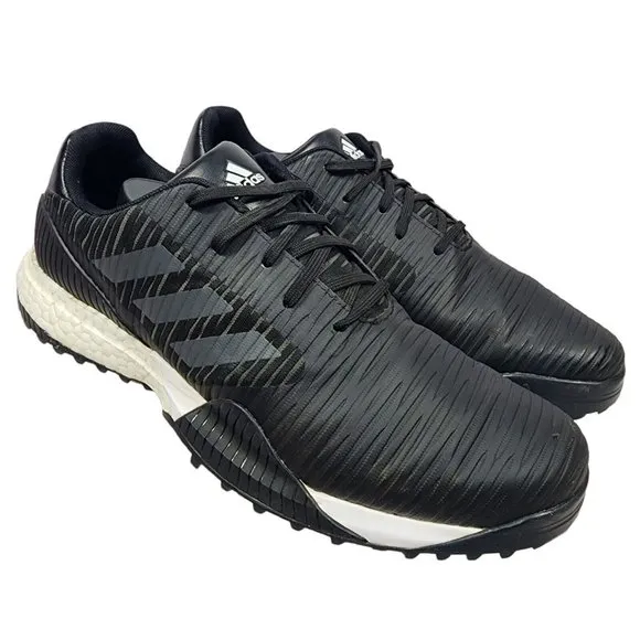 Adidas Men's Size 11.5 Black CodeCaos Golf Shoes Sneakers