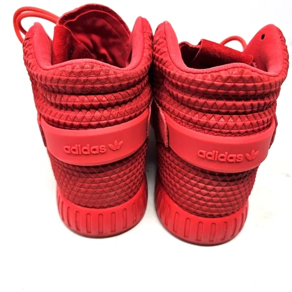 Adidas Men's Tubular‎ Invader S80477 Red Basketball Shoes Sneakers Size 7.