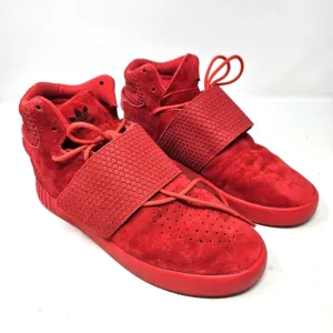 Adidas Men's Tubular‎ Invader S80477 Red Basketball Shoes Sneakers Size 7.