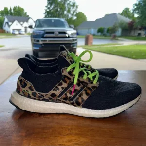 Adidas Mens Ultraboost DNA Animal Pack-Leopard.