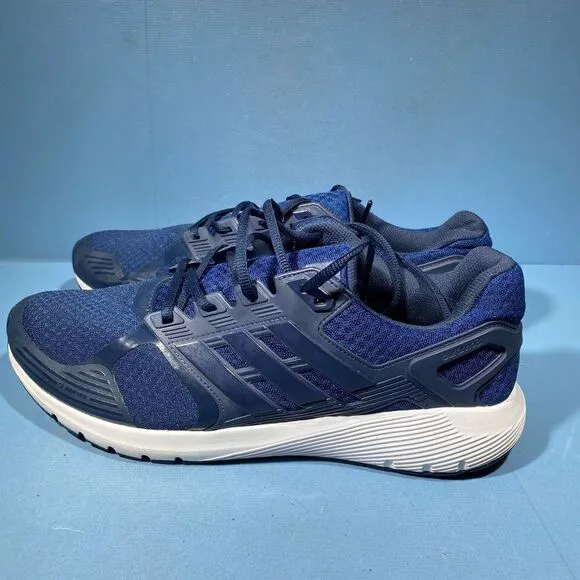 Adidas Mens Duramo 8 BB4659 Blue Running Shoes Sneakers Size 11,5