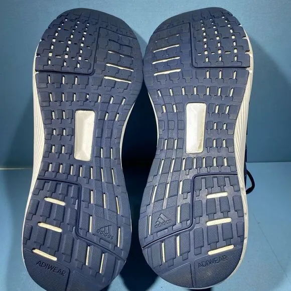 Adidas Mens Duramo 8 BB4659 Blue Running Shoes Sneakers Size 11,5