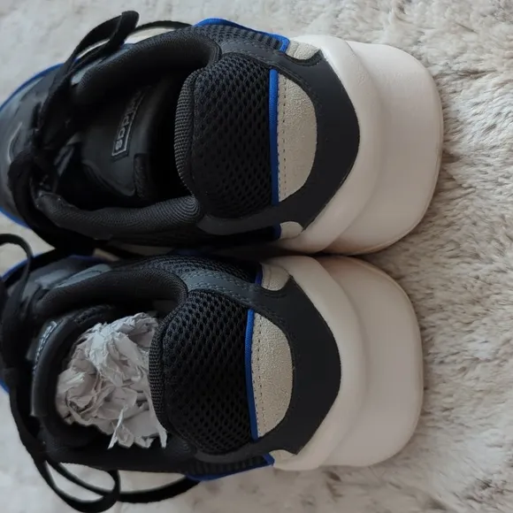 Adidas Neo 20-20 Fx Black Blue White FU6704 Mens Sneakers Running Shoes Size 9.5