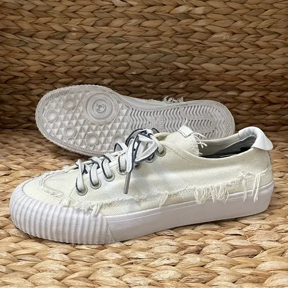 Adidas Nizza (DG) Donald Glover Blank Canvas Cream White Shoes Mens 8.5