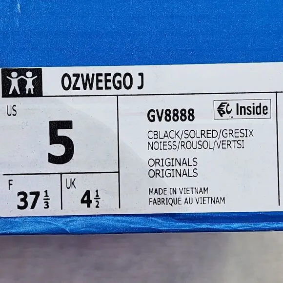 Adidas Originals Kid's Unisex Ozweego Shoes - US 5