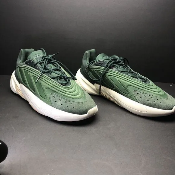 adidas Originals Ozelia Green Tan GY2503 Men's Sz 10.5 New Casual