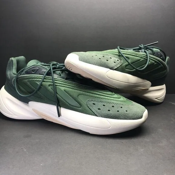 adidas Originals Ozelia Green Tan GY2503 Men's Sz 10.5 New Casual