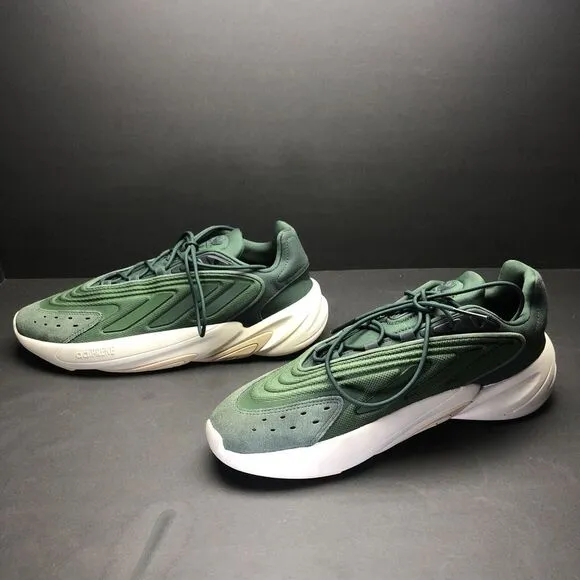 adidas Originals Ozelia Green Tan GY2503 Men's Sz 10.5 New Casual