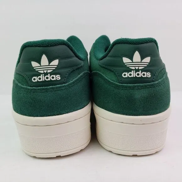 Adidas Originals Rivaly Low Mens Size 10 Collegiate Green Suede Sneaker Shoes