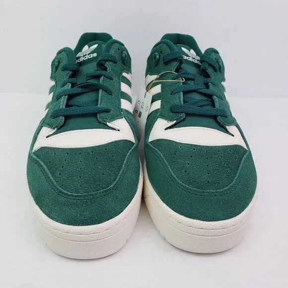 Adidas Originals Rivaly Low Mens Size 10 Collegiate Green Suede Sneaker Shoes