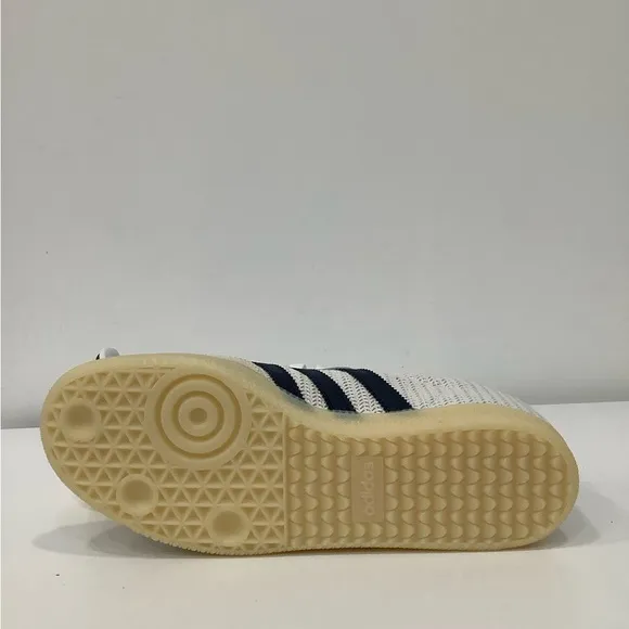 Adidas Originals Samba Knitted Mesh Shoes White Navy JH5633 Men Sizes