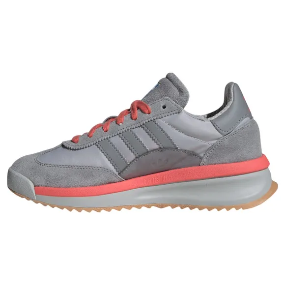 Adidas Originals SL 72 RTN Womens Size 9 Shoes Grey Preloved Red Suede Sneakers