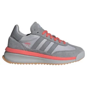 Adidas Originals SL 72 RTN Womens Size 9 Shoes Grey Preloved Red Suede Sneakers