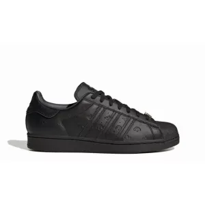 ADIDAS ORIGINALS SUPERSTAR Mens 10 Black/Carbon Gold GY0026 Shoes Casual Hip Hop