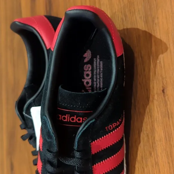 Adidas Originals Topanga Black Suede Men's 7.5