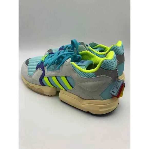 Adidas Originals ZX Torsion Clear Aqua/Solar/Yellow Men's EF4343 Size 10 NWT