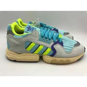 Adidas Originals ZX Torsion Clear Aqua/Solar/Yellow Men's EF4343 Size 10 NWT