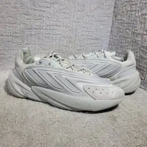 Adidas Ozelia Men's Size 9 US Grey Suede Casual Sneaker Shoes HO4252