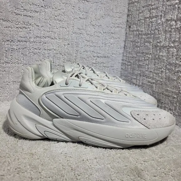 Adidas Ozelia Men's Size 9 US Grey Suede Casual Sneaker Shoes HO4252