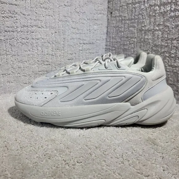 Adidas Ozelia Men's Size 9 US Grey Suede Casual Sneaker Shoes HO4252