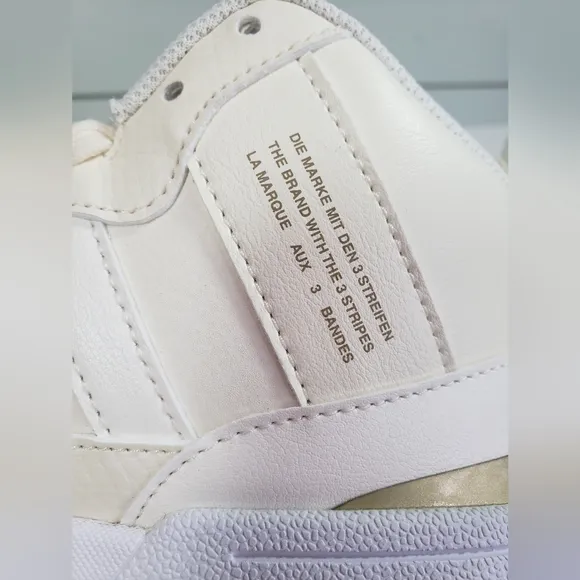 Adidas Post Up H00218 Cloud White Metallic Gold Running Casual Fashion Sneakers