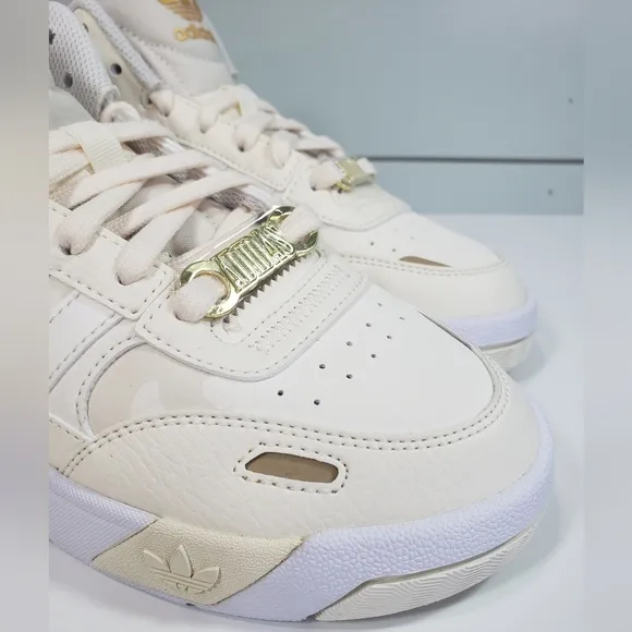 Adidas Post Up H00218 Cloud White Metallic Gold Running Casual Fashion Sneakers