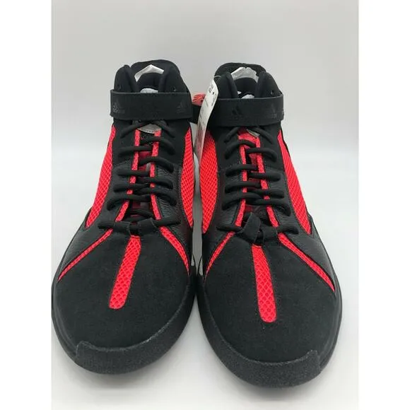 adidas Posterize Men's Basketball Core Black Shock Red Silver EG6879 Size 11