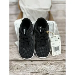Adidas Racer TR 2.01 FY0110 Running Shoes Baby 6 Black White Athletic Sneakers