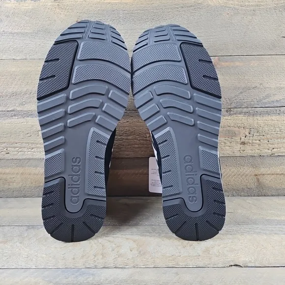 adidas Run 80's Men's Retro Shoes Core Black/White/Grey