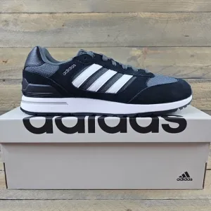 adidas Run 80's Men's Retro Shoes Core Black/White/Grey