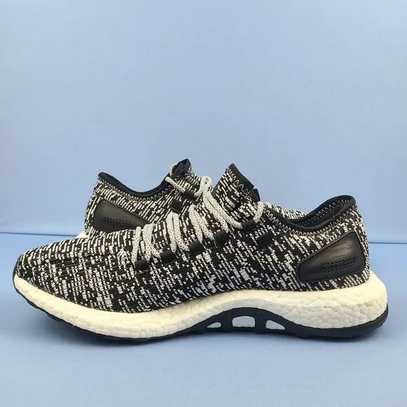 Adidas Running Shoes Mens Size 13 PureBoost 2017 Core Black White Oreo BA8890