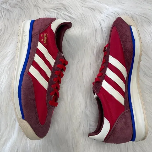 Adidas SL 72 RS Shadow Red Mens Casual Shoes JI1280 NEW Multi Sz