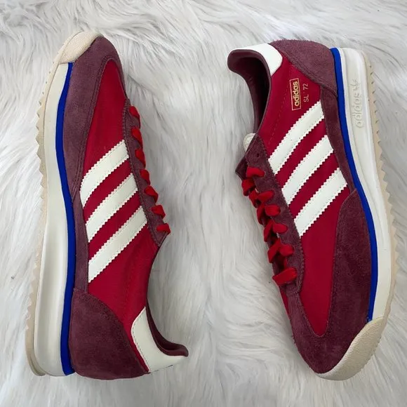 Adidas SL 72 RS Shadow Red Mens Casual Shoes JI1280 NEW Multi Sz