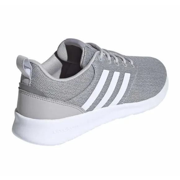 ADIDAS Sneakers Womans 10 Cloudfoam QT Racer Activewear Athletic Shoes Gray