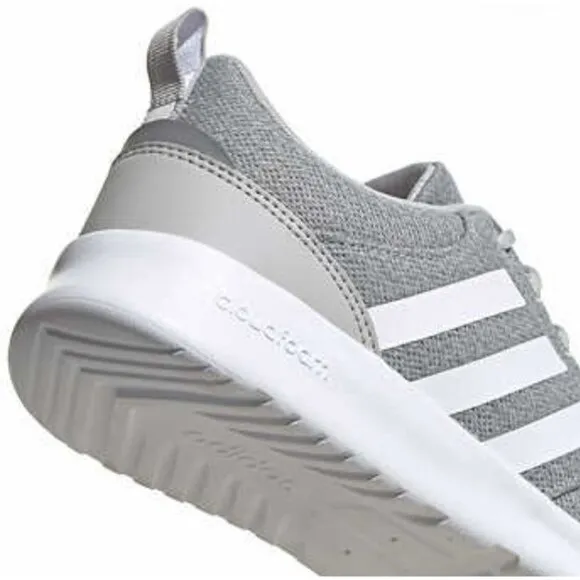 ADIDAS Sneakers Womans 10 Cloudfoam QT Racer Activewear Athletic Shoes Gray