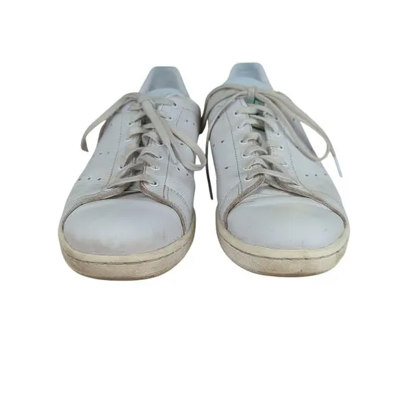 Adidas Stan Smith 80s Originals IF0202 White Green Leather Sneakers Mens 9.5