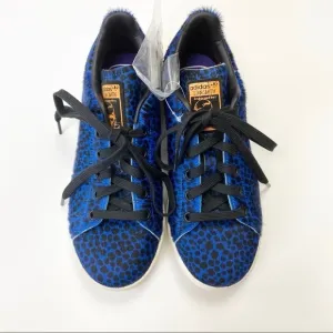 Adidas | Stan Smith Blue &amp; Black Calf Hair Sneaker