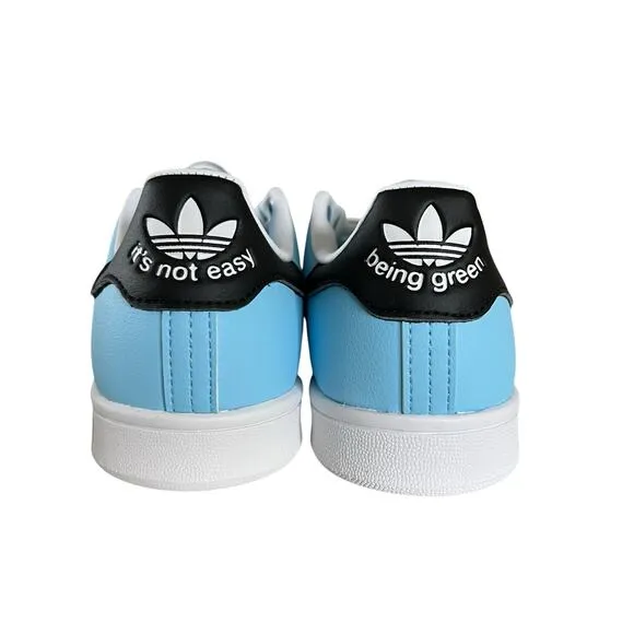 ADIDAS STAN SMITH DISNEY ALADDIN Genie Sneaker 5.5Y / 7 Woman Blue White NEW