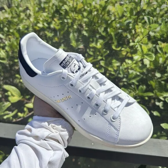 Adidas Stan Smith White Collegiate Navy Men's Athletic Shoes FX5521 Size 5.5