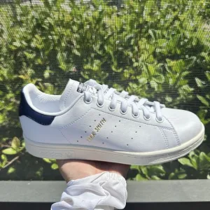 Adidas Stan Smith White Collegiate Navy Men's Athletic Shoes FX5521 Size 5.5