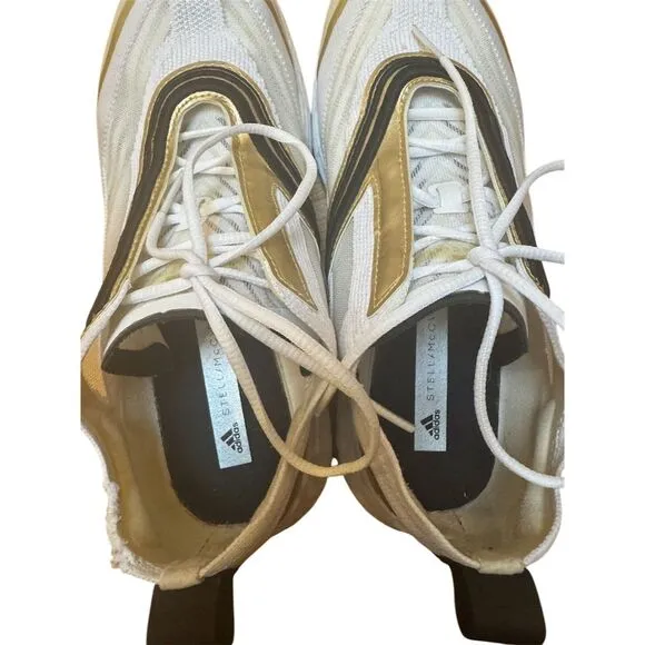 Adidas Stella McCartney Boston Women's Sneakers White/Gold Size 6