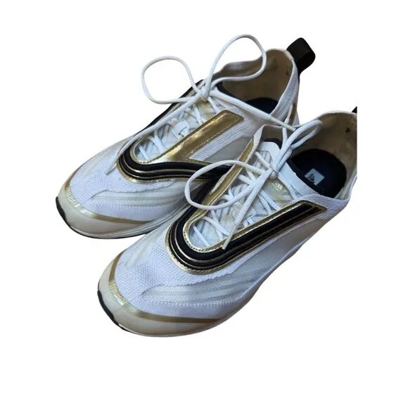 Adidas Stella McCartney Boston Women's Sneakers White/Gold Size 6