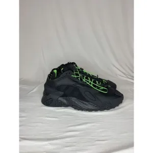 Adidas Streetball Basketball Shoes Black Neon Green FZ1971 Men's Size‎ 7.5  NWT